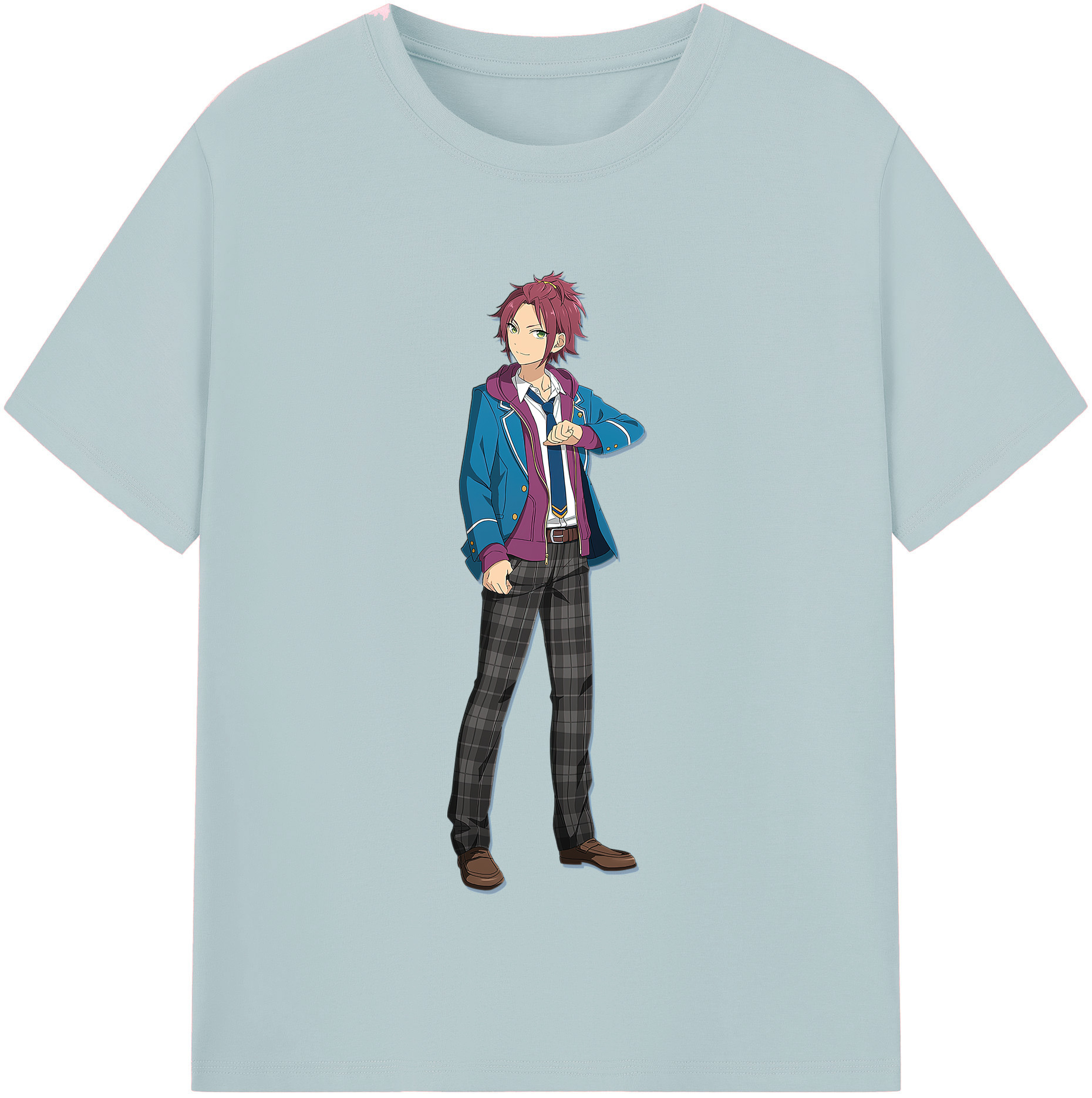 （画像用） あんさんぶるスターズ! Ensemble Stars 綿100％半袖Tシャツ（フロントプリント）